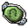 Silver Rune Emblem (Poison Bomb)