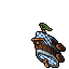 Blue Rolling Barrel
